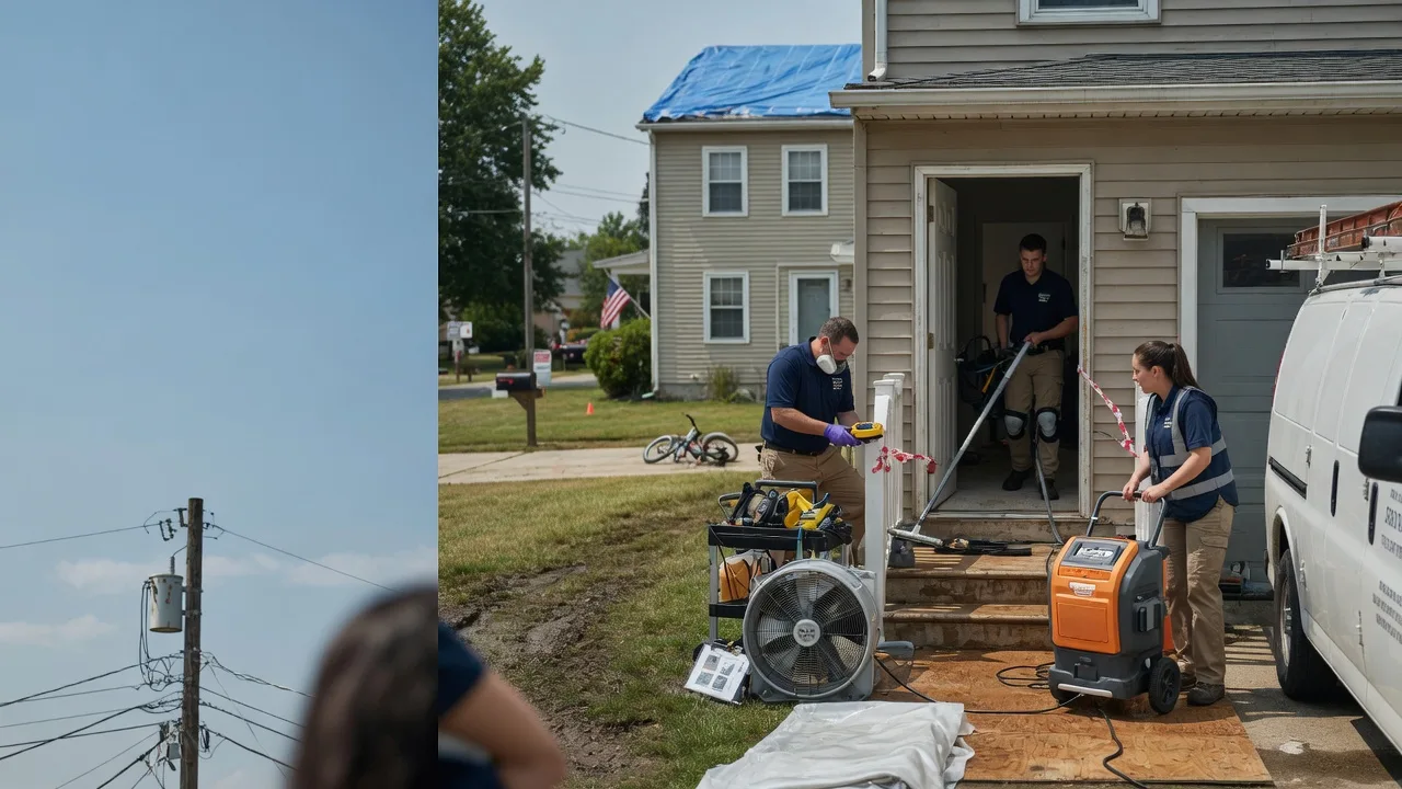 Water Damage Repair in Cherryvale, KS near me
